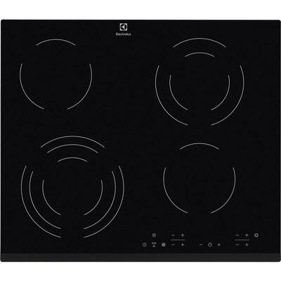Варильна поверхня Electrolux електрична склокерамічна, 60см, чорний