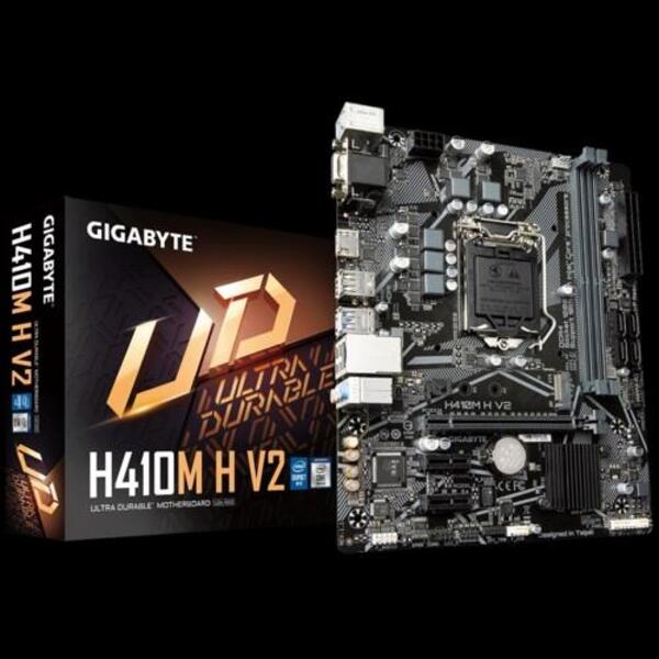 Материнська плата GIGABYTE H410M H V2 s1200 H470 2xDDR4 M.2 HDMI mATX