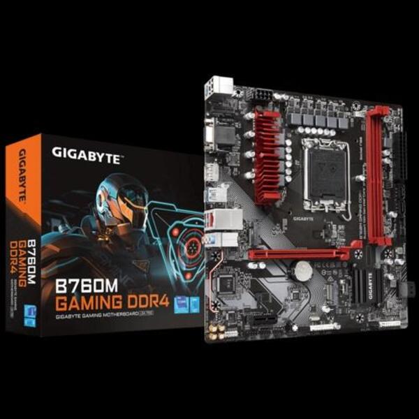 Материнська плата GIGABYTE B760M_GAMING_DDR4 s1700 B760 2xDDR4 HDMI DP mATX