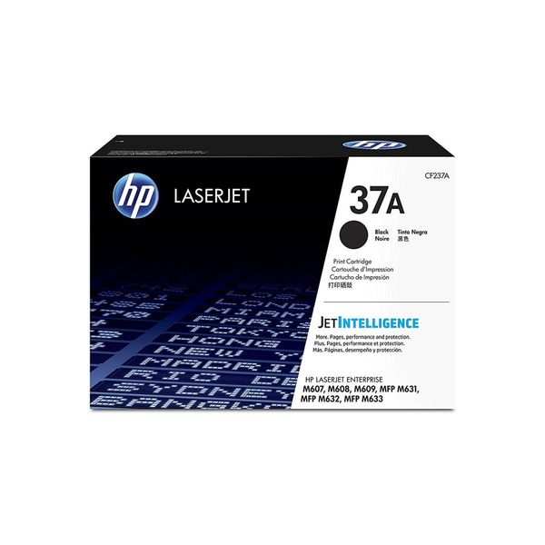 Картридж лазерний HP 37A LJ M607/M608/M609/M631/M632 Black, 11000 стор (CF237A)