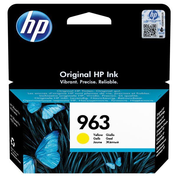Картридж струменевий HP 963 Yellow Original Ink Cartridge (3JA25AE)