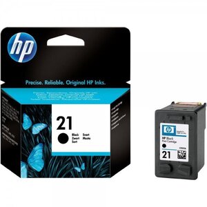Картридж HP No.21 DJ3920/3940, PSC1410 black,5ml