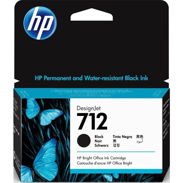 Картридж HP No.712 DesignJet Т230/Т630 Black 38ml (3ED70A)