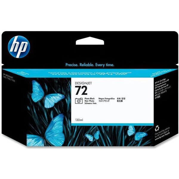 Картридж струменевий HP No. 72 DJ T610/T1100 photo black, 130 ml (C9370A)