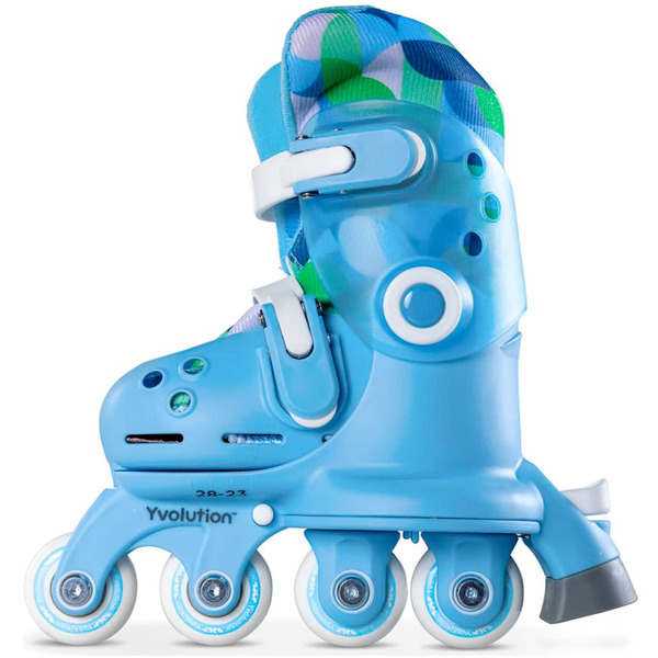 Роликові ковзани Yvolution Twista, розмір 24-28, блакитний