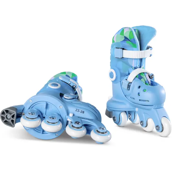 Роликові ковзани розсувні Yvolution Twista / розмір 30-34 blue (YC01B4)