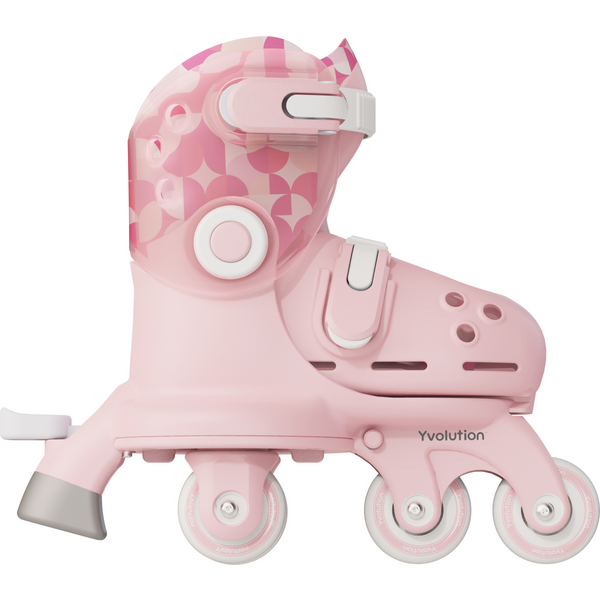Роликові ковзани розсувні Yvolution Twista / розмір 30-34 pink (YC01P4)