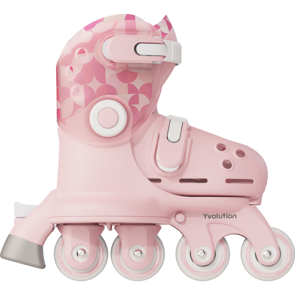 Роликові ковзани розсувні Yvolution Twista / розмір 30-34 pink (YC01P4)