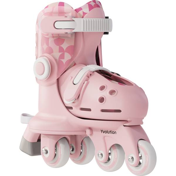 Роликові ковзани розсувні Yvolution Twista / розмір 30-34 pink (YC01P4)