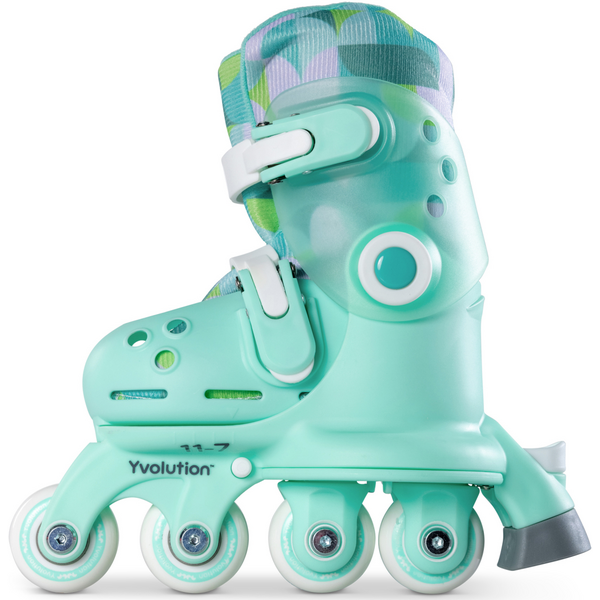 Роликові ковзани розсувні Yvolution Twista / розмір 30-34 green (YC01T4)