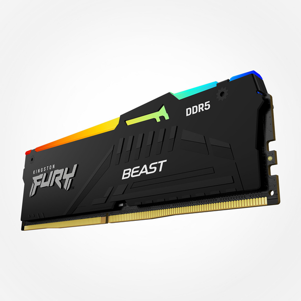 Модуль памяти DDR5 2x8GB/5200 Kingston Fury Beast RGB Black (KF552C36BBEAK2-16)