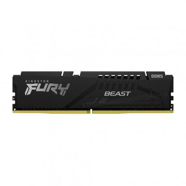 Модуль памяти DDR5 16GB/5600 Kingston Fury Beast Black (KF556C40BB-16)