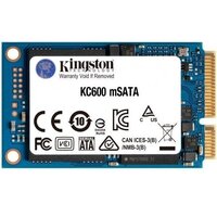 Накопитель SSD  256GB Kingston KC600 mSATA SATAIII 3D TLC (SKC600MS/256G)