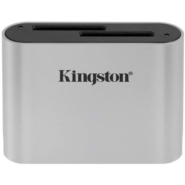 Кардрідер Kingston Workflow Dual-Slot SDHC/SDXC UHS-II Card Reader (WFS-SD)