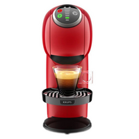 Кавоварка Krups капсульна Dolce Gusto Genio S Plus 0.8л, капсули, сенcорне керування, червоний