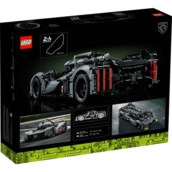Авто-конструктор LEGO Technic Peugeot 9X8 24H Le Mans Hybrid Hypercar (42156)