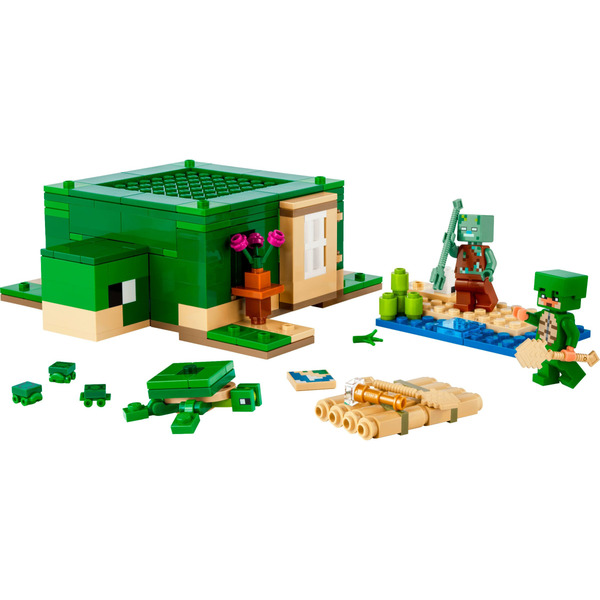LEGO Minecraft: Пляжний будинок Черепаха (21254)