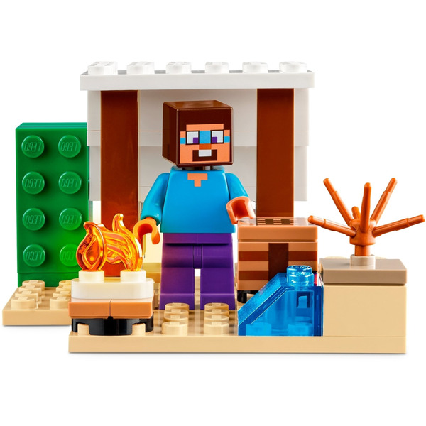 Конструктор LEGO Minecraft: Експедиція Стіва в пустелю (21251)