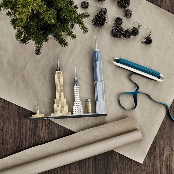 3d конструктор LEGO Architecture Нью-Йорк (21028)