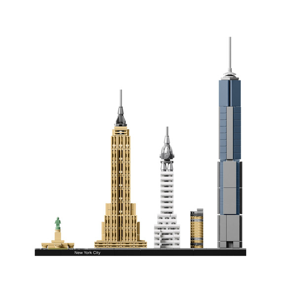 3d конструктор LEGO Architecture Нью-Йорк (21028)