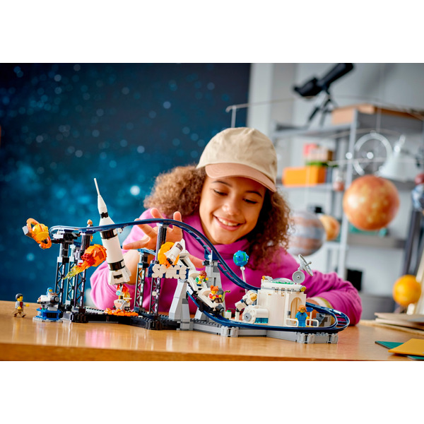 Конструктор LEGO Creator 3 в 1 Космічні гірки 874 деталі