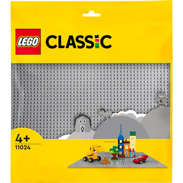 Конструктор LEGO Classic Базова пластина сірого кольору