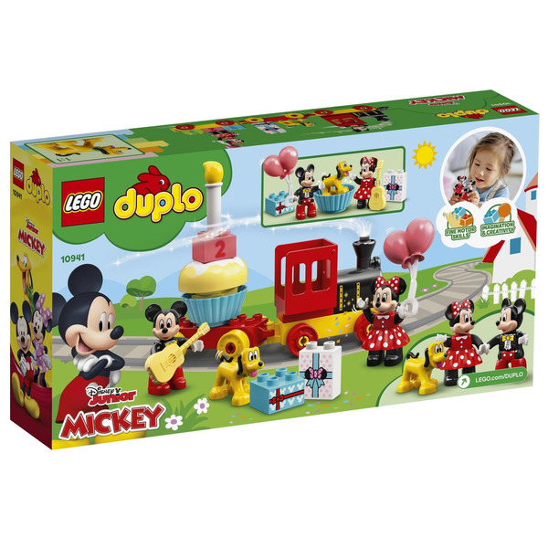 LEGO 10941 DUPLO Disney Святковий поїзд Міккі та Мінні