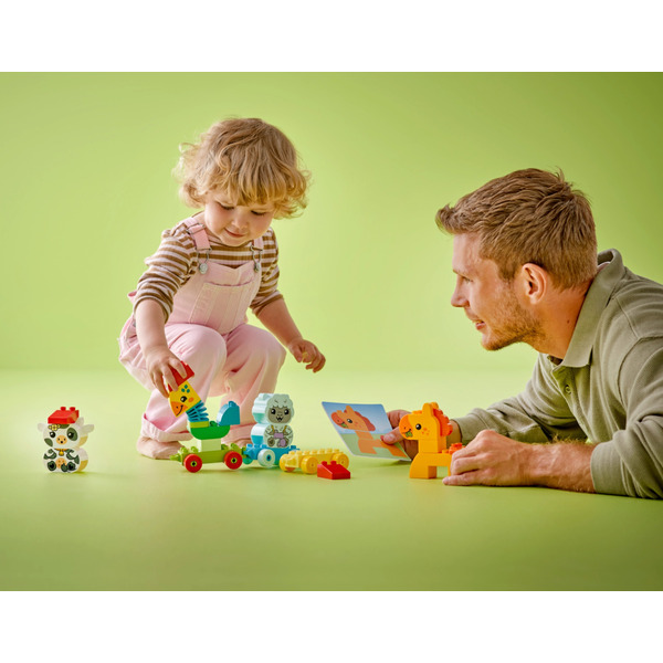 Набор для конструирования: LEGO DUPLO My First Поезд животных 19 деталей (10412)