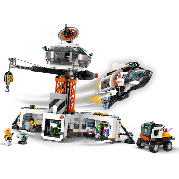 LEGO City Космічна База та Стартовий Майданчик для Ракети - 1422 деталі (60434)