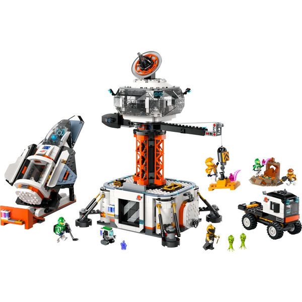 LEGO City Космічна База та Стартовий Майданчик для Ракети - 1422 деталі (60434)