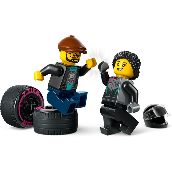 LEGO City - Автомобіль для перегонів та автовоз (328 деталей) - модель 60406