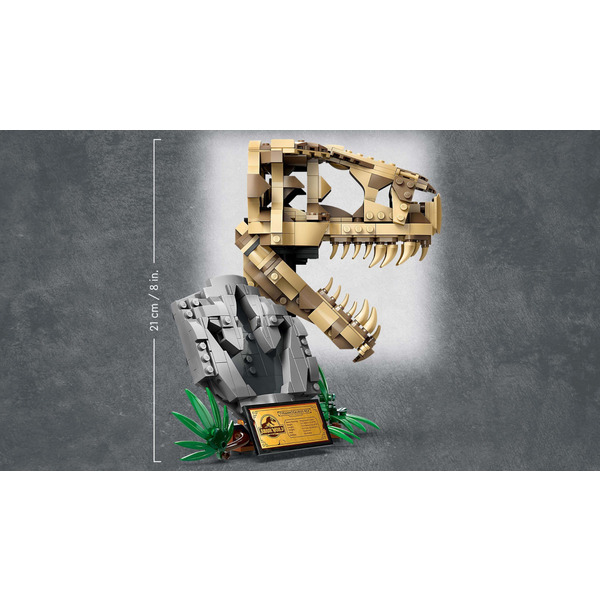LEGO Jurassic World: Череп тиранозавра - скам'янілості динозаврів (76964)