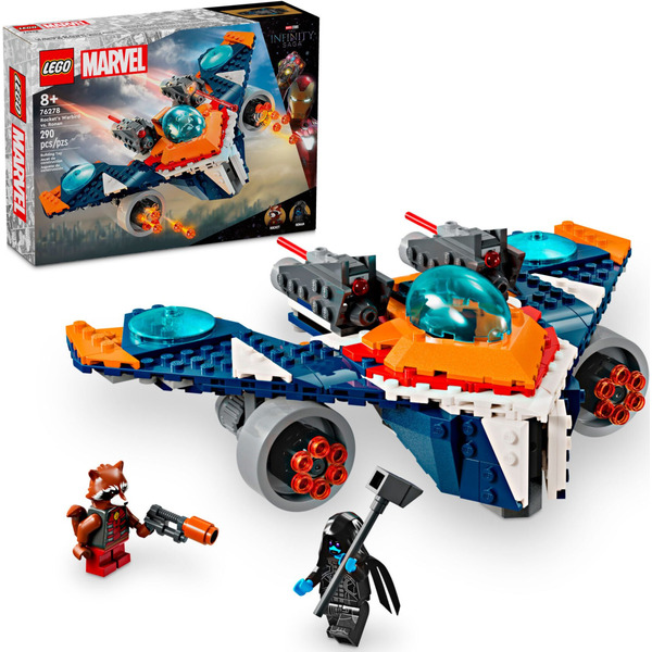 Конструктор LEGO Super Heroes Marvel "Warbird" Ракети vs. Ронан 290 деталей (76278)