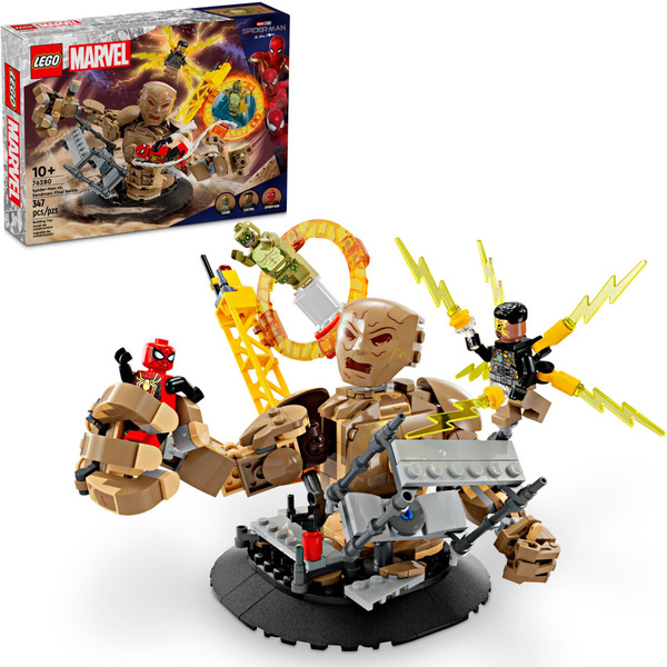 LEGO Marvel: Человек-паук vs. Песчаный человек: Решающая битва - набор конструктора (76280)