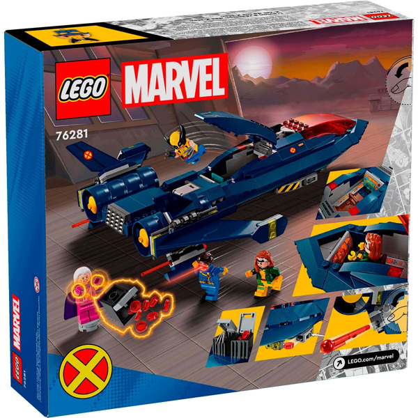 Конструктор LEGO Super Heroes Marvel X-Jet Людей Ікс 359 деталей (76281)