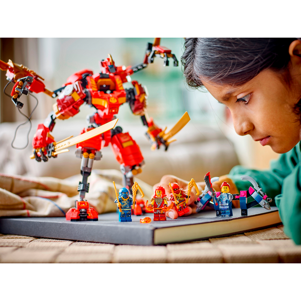 Конструктор LEGO Ninjago Робот-скелелаз ніндзя Кай