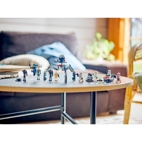 LEGO Star Wars: Клоны-пехотинцы и Боевой дроид - набор 215 деталей (75372)