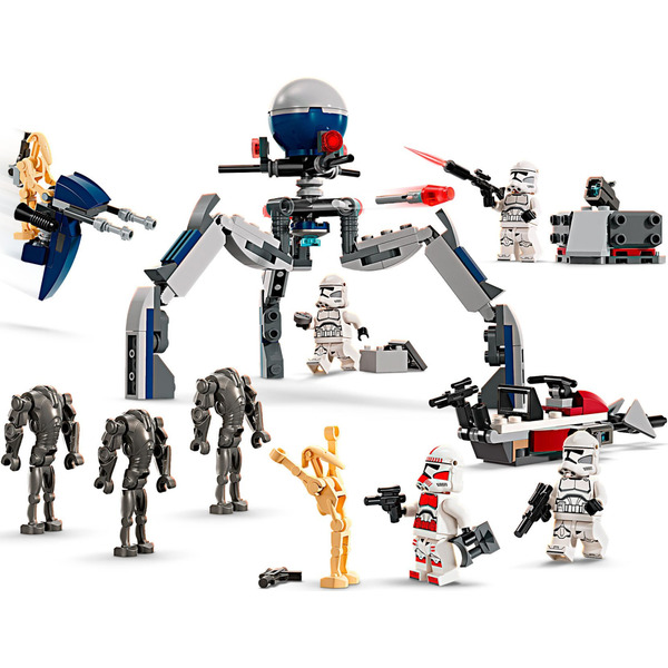 LEGO Star Wars: Клоны-пехотинцы и Боевой дроид - набор 215 деталей (75372)