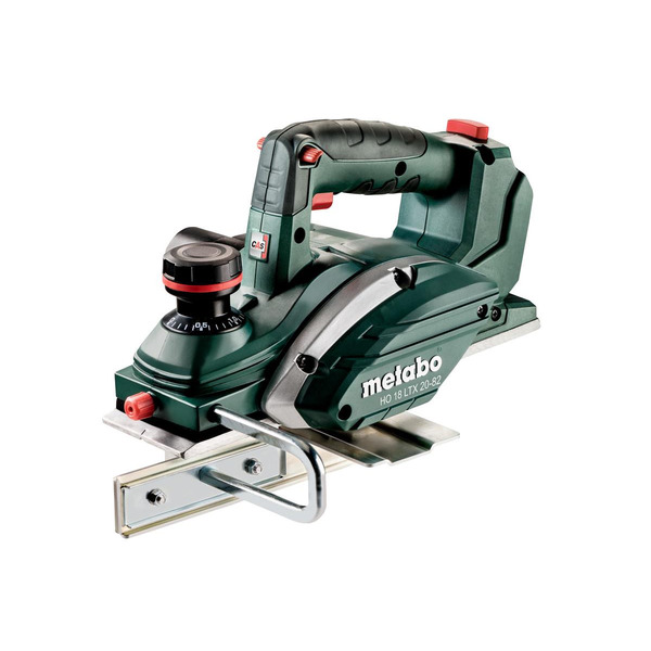 Аккумуляторный рубанок Metabo HO 18 LTX 20-82, LI-Power 18В, 82мм, строгание до 2мм, паз 9мм, 2.9кг, без АКБ и ЗУ