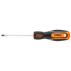 Викрутка Neo Tools, шліцева 3x75 мм, CrV