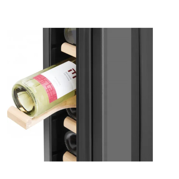 Холодильник Philco для вина, 81.3х57х52.5, холод.відд.-26л, зон - 1, бут-6, диспл, підсвітка, чорний