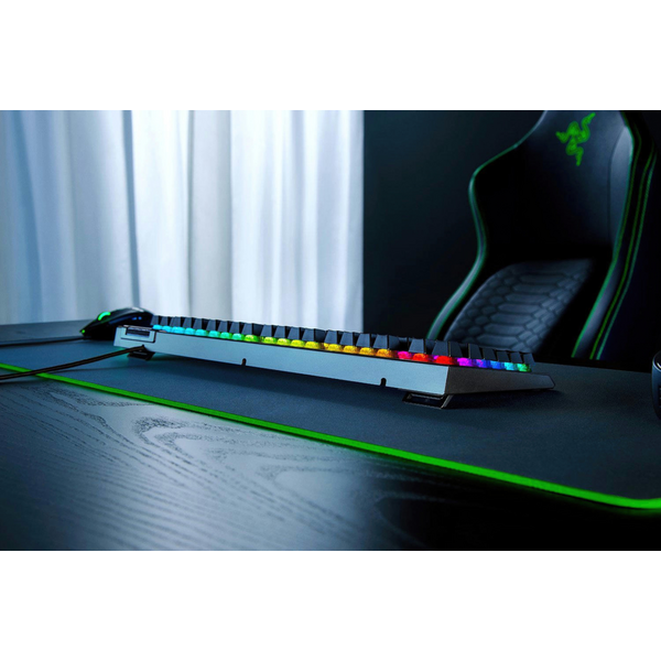 Клавіатура Razer BlackWidow V4 X Yellow Switch RU Black RZ03-04702500-R3R1
