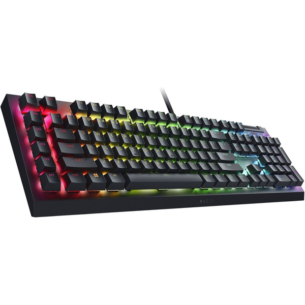 Клавіатура Razer BlackWidow V4 X Yellow Switch RU Black RZ03-04702500-R3R1