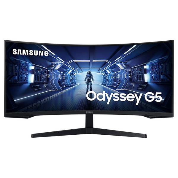 Монiтор Samsung 34" Odyssey G5 (LC34G55TWWIXCI) VA Black Curved