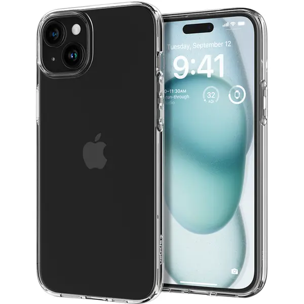 Чохол Spigen Crystal Flex для Apple iPhone 15 Crystal Clear ACS06481