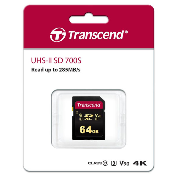 Карта пам'яті Transcend TS64GSDC700S