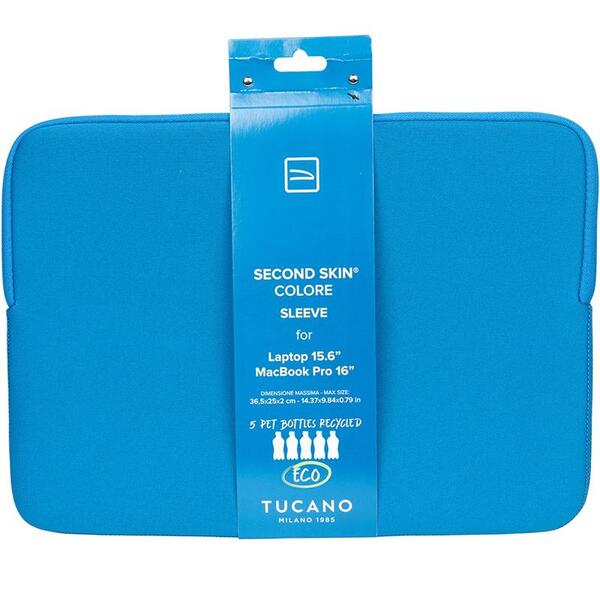 Чехол Tucano Colore 15/16, голубой