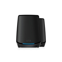 WiFi-система NETGEAR Orbi RBK862SB AX6000, WiFi 6, MESH, 4xGE LAN, 1x10GE WAN, чорн. кол. (2шт.), включено 1 рік NETGEAR Armor