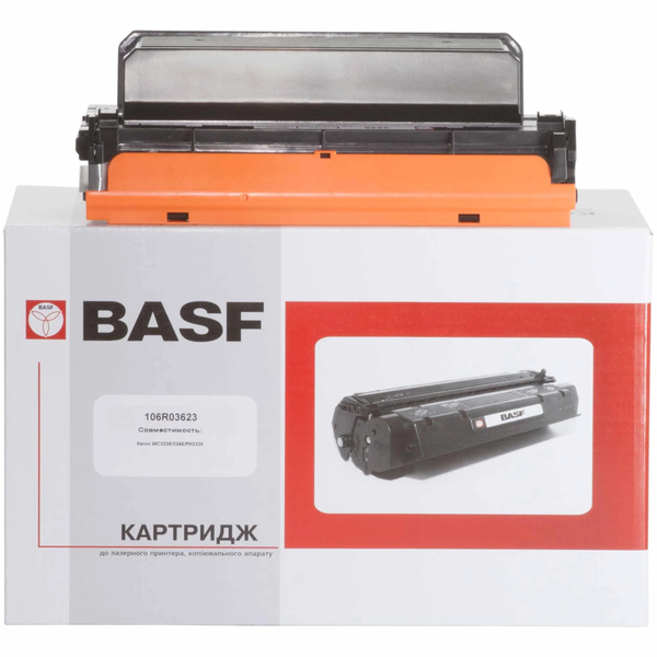 Картридж тонерний BASF для Xerox WC 3335/3345 аналог 106R03623 Black (BASF-KT-WC3335-106R03623)