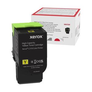 Тонер картридж Xerox C310/C315 Yellow (5500 стор) (006R04371)